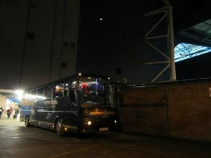 The visitors players head back to Bristol with all 3 points