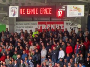Support shown for legend Ernie Moss